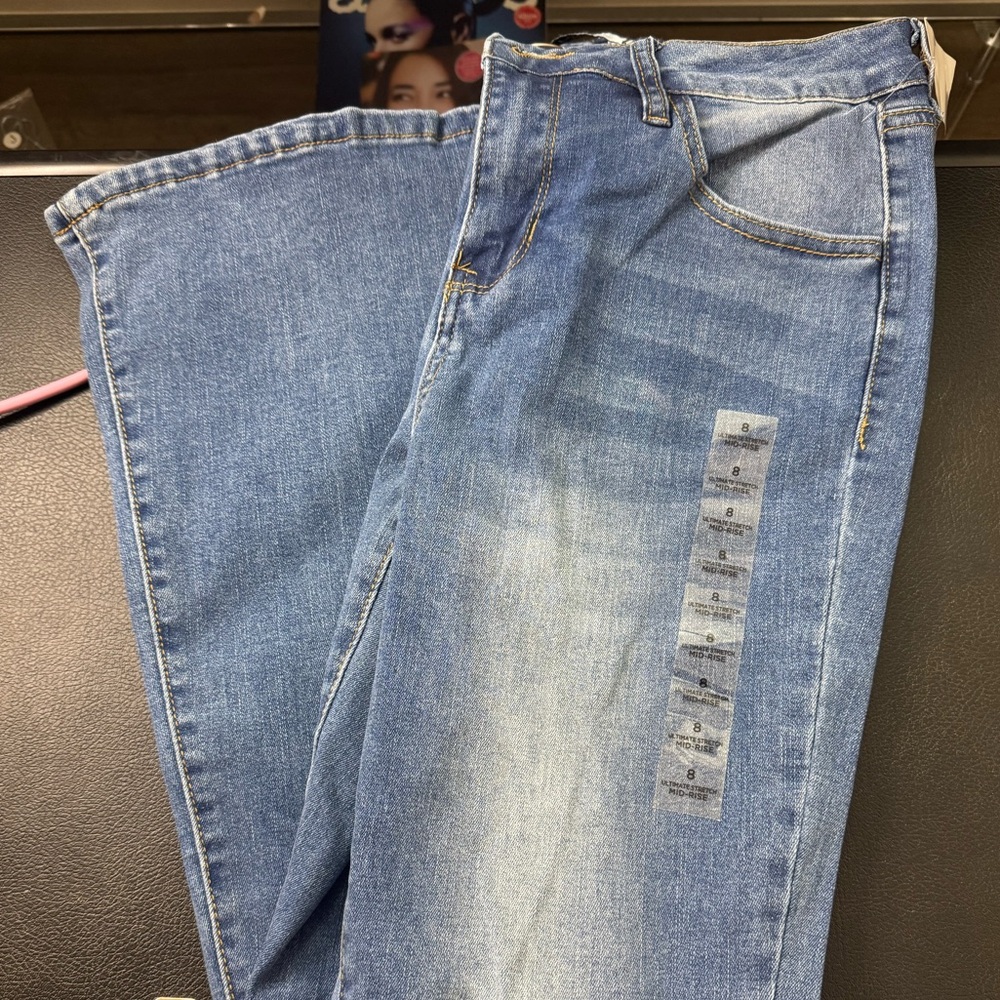 High Waisted Flare Jeans